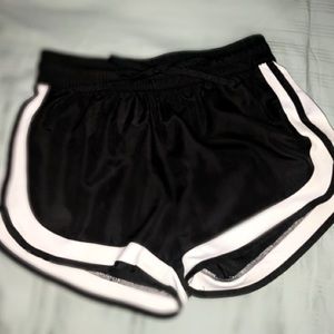 Zone Pro Black Athletic Shorts